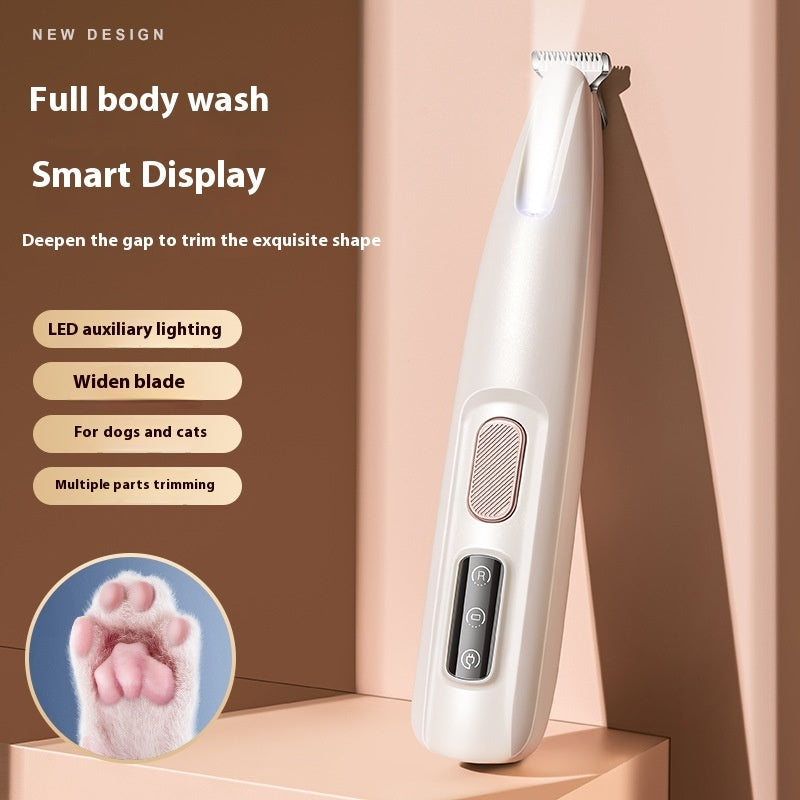 Dog Paw Trimmer with LED Light & Waterproof Design - Trending Store