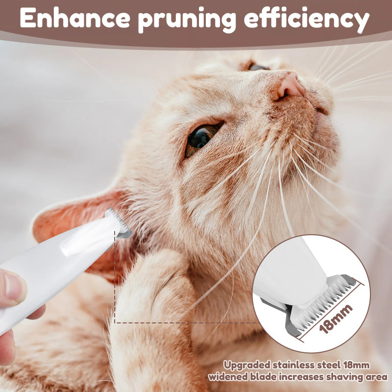 Dog Paw Trimmer with LED Light & Waterproof Design - Trending Store