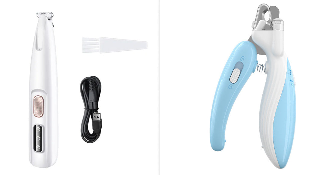 Dog Paw Trimmer with LED Light & Waterproof Design - Trending Store